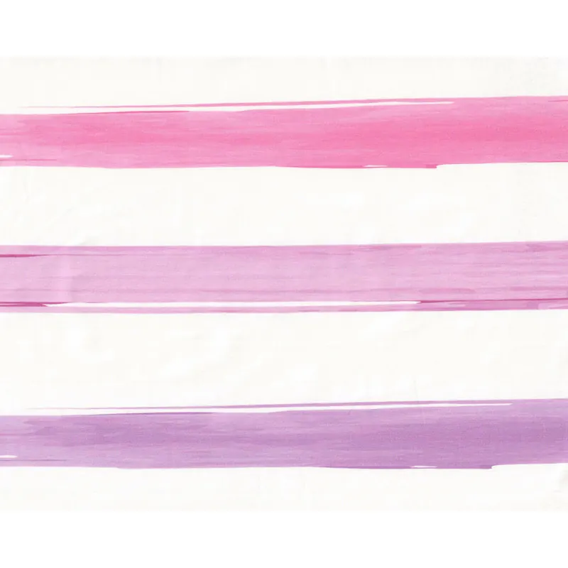 Baumwolljersey BLOCKSTREIFEN in Aquarell, rosa-lila, Hilco