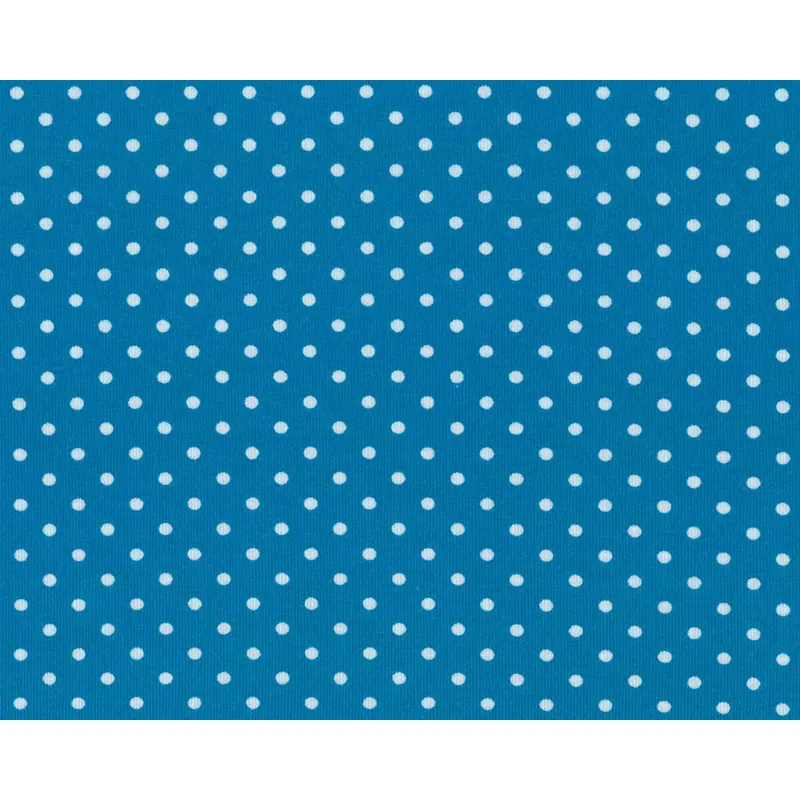 Baumwolljersey JERSEYDOTS, Punkte, türkis