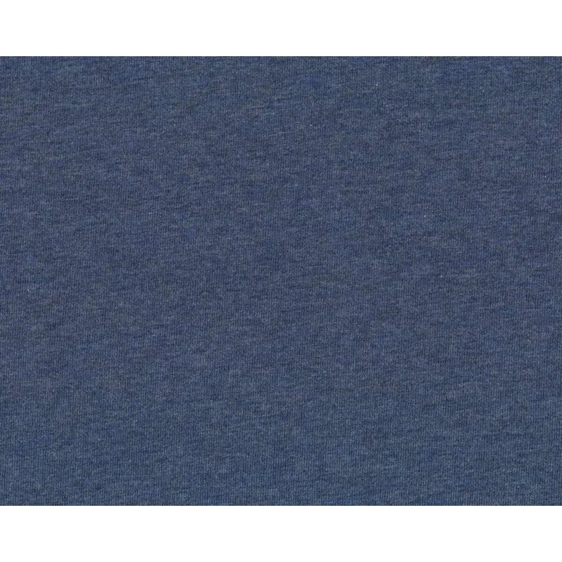 Baumwolljersey MELANGE, blaugrau meliert