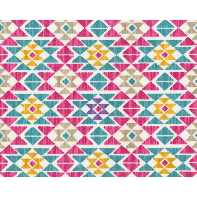 Baumwolljersey NASCA, Ikat-Dreiecke
