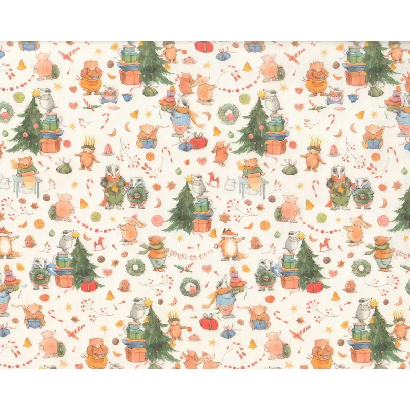 Baumwollstoff ADVENTSFREUDE, Acufactum