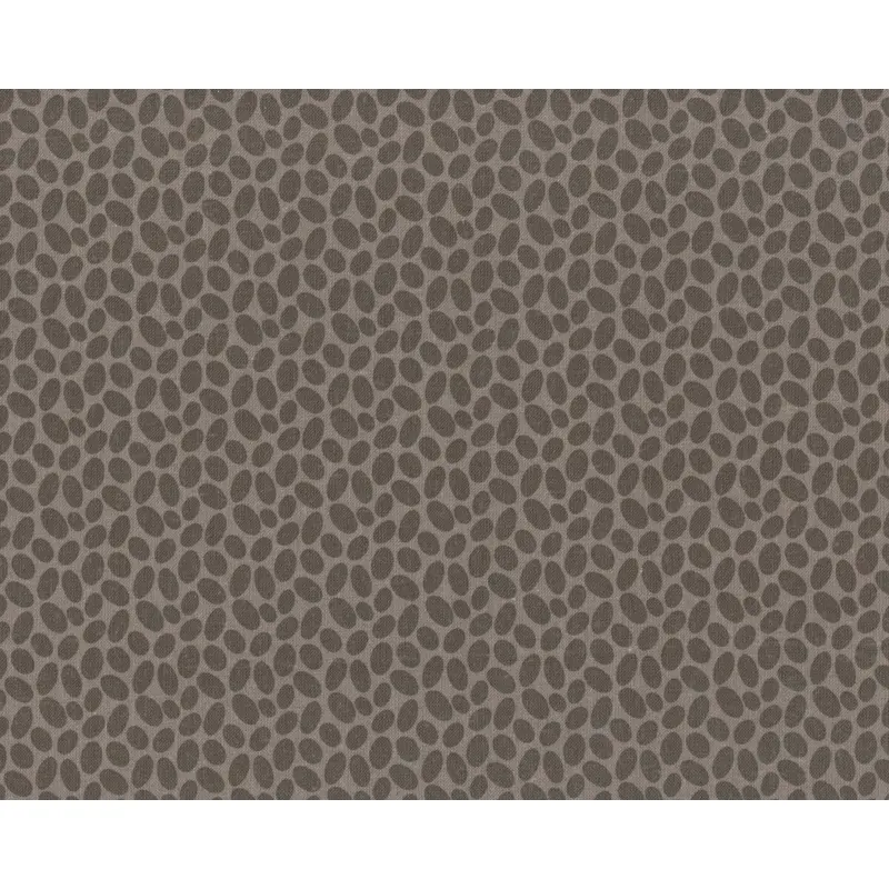 Baumwollstoff KIESEL, schlammbraun, Acufactum