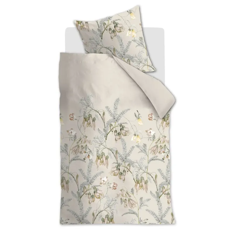 Beddinghouse Baumwolle Bettwäsche Luster Peach Pfirsich 135 cm x 200 cm orange