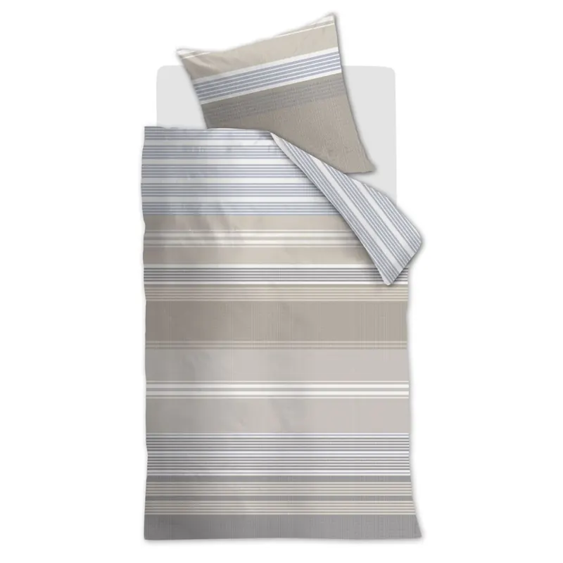 Beddinghouse Baumwolle Bettwäsche Mellow Sand Sand 155 cm x 220 cm natur
