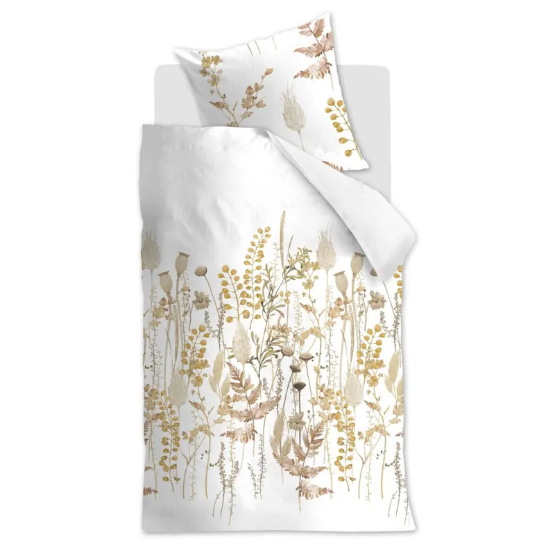Beddinghouse Baumwolle Bettwäsche Springtime Sand Sand 155 cm x 220 cm natur