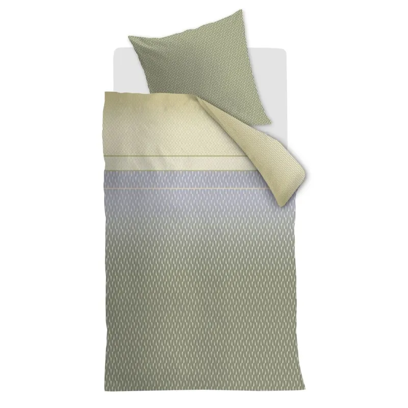 Beddinghouse Baumwollmischung Bettwäsche Archer Green 155 cm x 220 cm grün