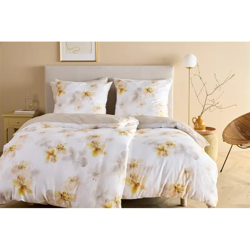 Beddinghouse Bettwäsche Estelle Gold 155x220 goldfarben
