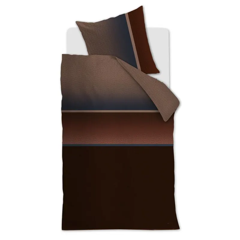 Beddinghouse Bettwäsche Kian_Red_ _UV_155x220 + 1x 1 , 1 155 x 220 cm, 80 x 80 cm rot