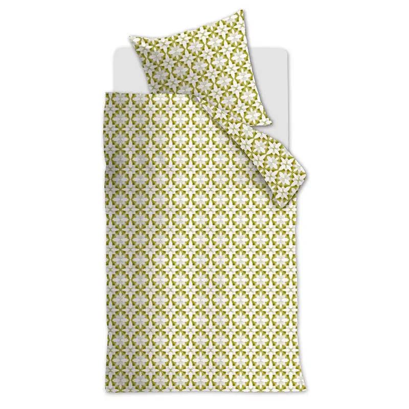 Beddinghouse Bettwäsche Mae Green 155x220 grün