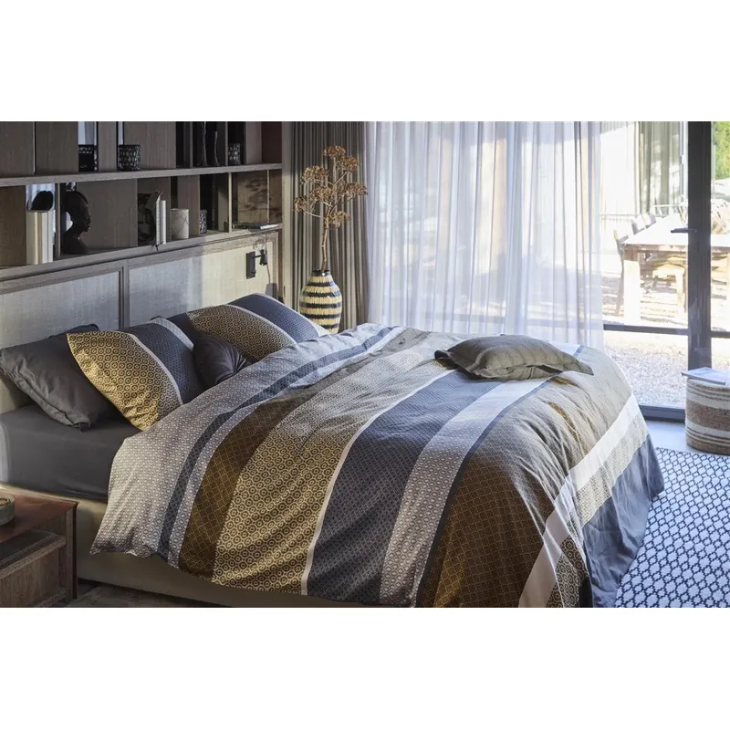 Beddinghouse Bettwäsche Marli Grey 155x220 Grau