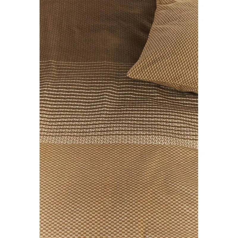 Beddinghouse Bettwäsche mi_Dark Sand_ _UV_155x220 + 1x 1 , 1 155 x 220 cm, 80 x 80 cm natur
