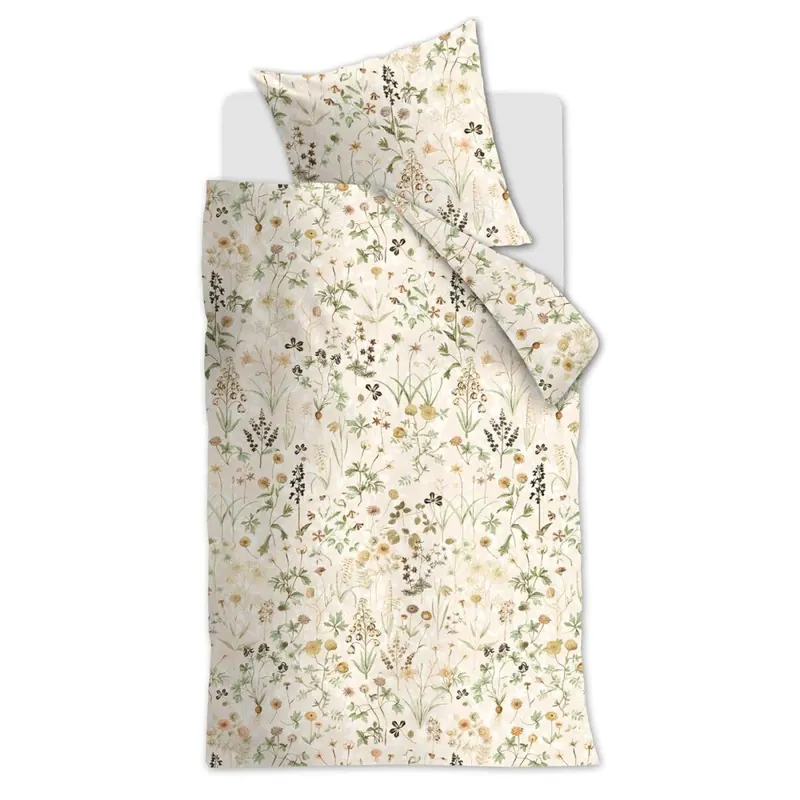 Beddinghouse Bettwäsche Olivia_ al_ _UV_135x200 + 1x 1 , 1 135 x 200 cm, 80 x 80 cm natur
