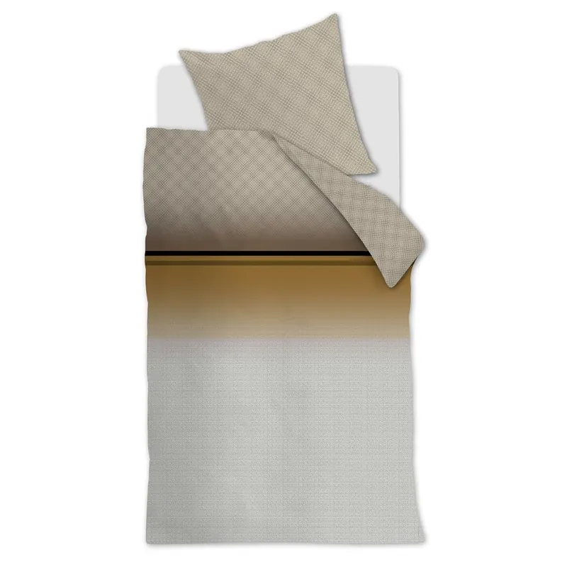 Beddinghouse Bettwäsche Persimmon_Brown_ _UV_155x220 + 1x 1 , 1 155 x 220 cm, 80 x 80 cm braun