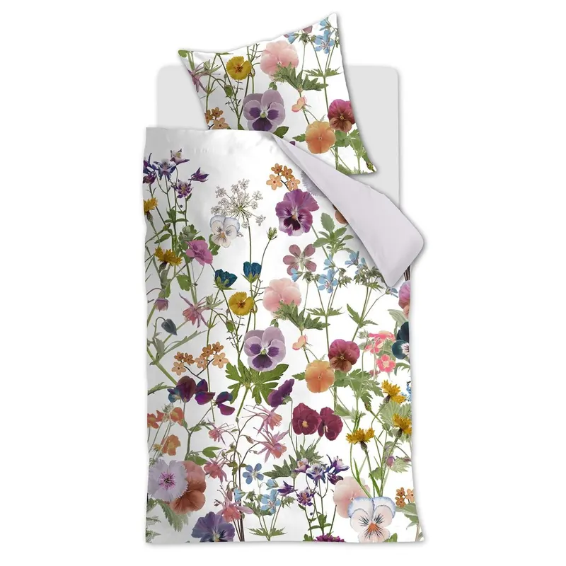Beddinghouse Bettwäsche Renforcé + 1x Blumen Multi 135 x 200 cm, 80 x 80 cm bunt
