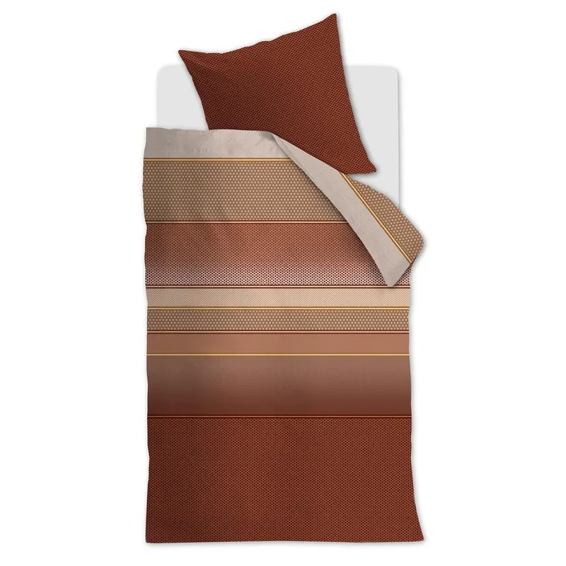 Beddinghouse Bettwäsche Romeo Terra 135x200 orange