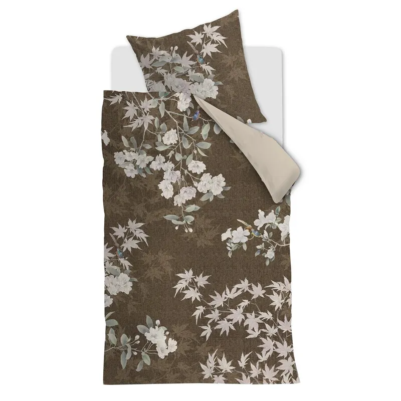 Beddinghouse Bettwäsche Thalasa Brown 135x200 braun