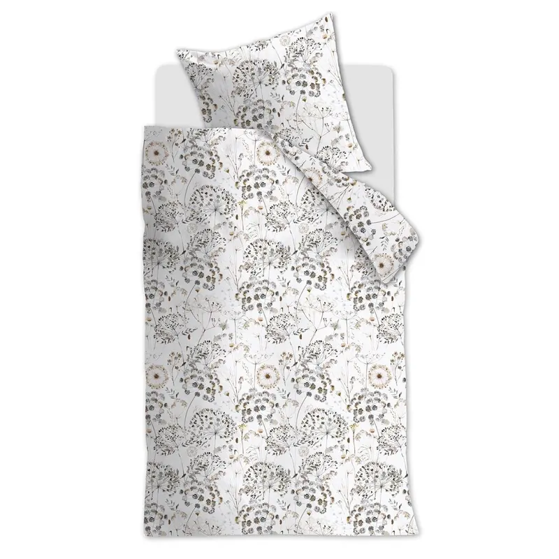 Beddinghouse Bettwäsche Windy Off-white 135x200 weiß