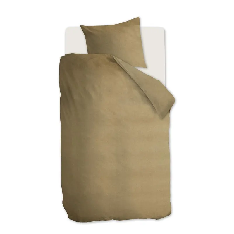 Beddinghouse Biber Bettwäsche Frost Gold 135 cm x 200 cm goldfarben