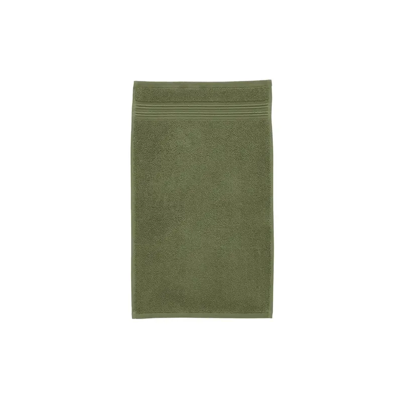 Beddinghouse Handtuch Gäste Sheer_Olive Green_UV_UV_30x50 1 Gäste 30 cm x 50 cm grün