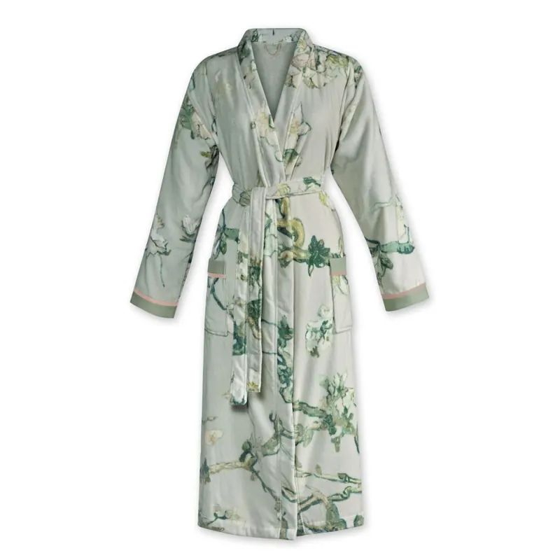 Beddinghouse Heimtextilie Ba mantel GOGH Blossom Bathrobe Green M cm x cm grün