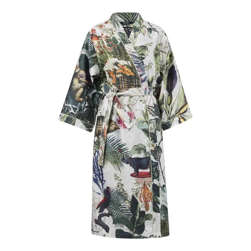 Beddinghouse Heimtextilie Ba mantel Menagerie Kimono_Ivory_UV_UV_M/L M/L M/L bunt