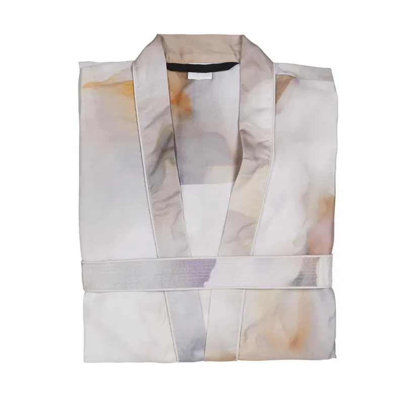 Beddinghouse Heimtextilie Ba mantel Silk Bombis Kimono Pearl L/XL bunt