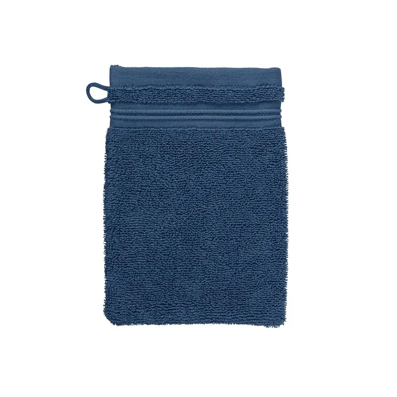 Beddinghouse Heimtextilie Waschlappen Sheer_Dark Blue_UV_UV_16x22 3 x Waschlappen 16 cm x 22 cm blau
