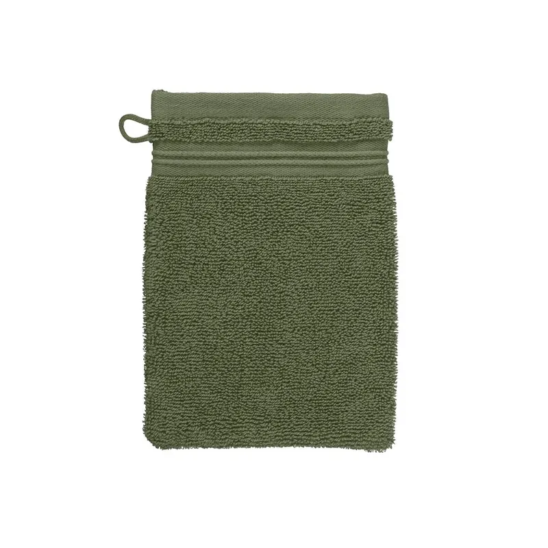 Beddinghouse Heimtextilie Waschlappen Sheer_Olive Green_UV_UV_16x22 3 x Waschlappen 16 cm x 22 cm grün