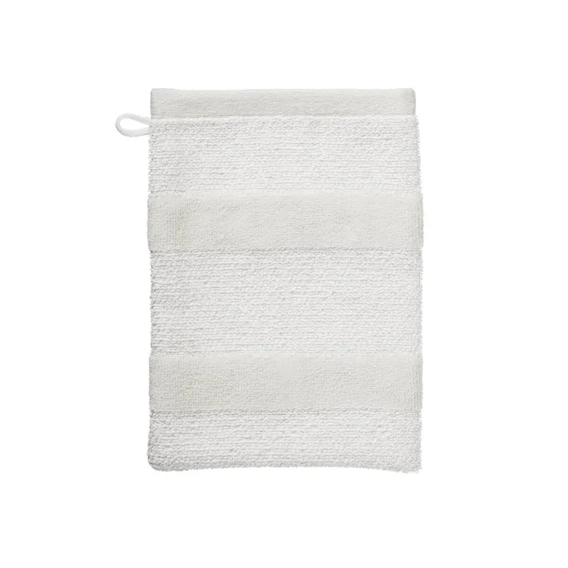 Beddinghouse Heimtextilie Waschlappen Sheer Stripe Sand Set a 3 Stk 16x22 natur