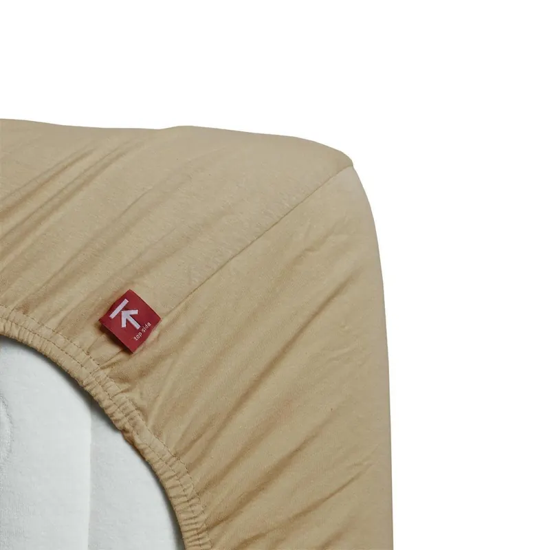 Beddinghouse Jersey Spannbettlaken HL_Camel_UV_UV_180x200/220 /220 cm, Pocket pth: 40 cm 1 180 x 200 bunt