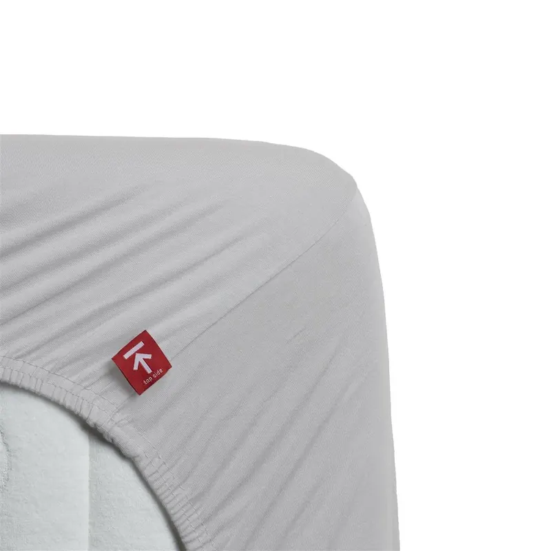Beddinghouse Jersey Spannbettlaken Stretch HL_Light Grey_UV_UV_160x200/220 /220 cm, Pocket pth: 40 cm 1 160 x 200 Grau