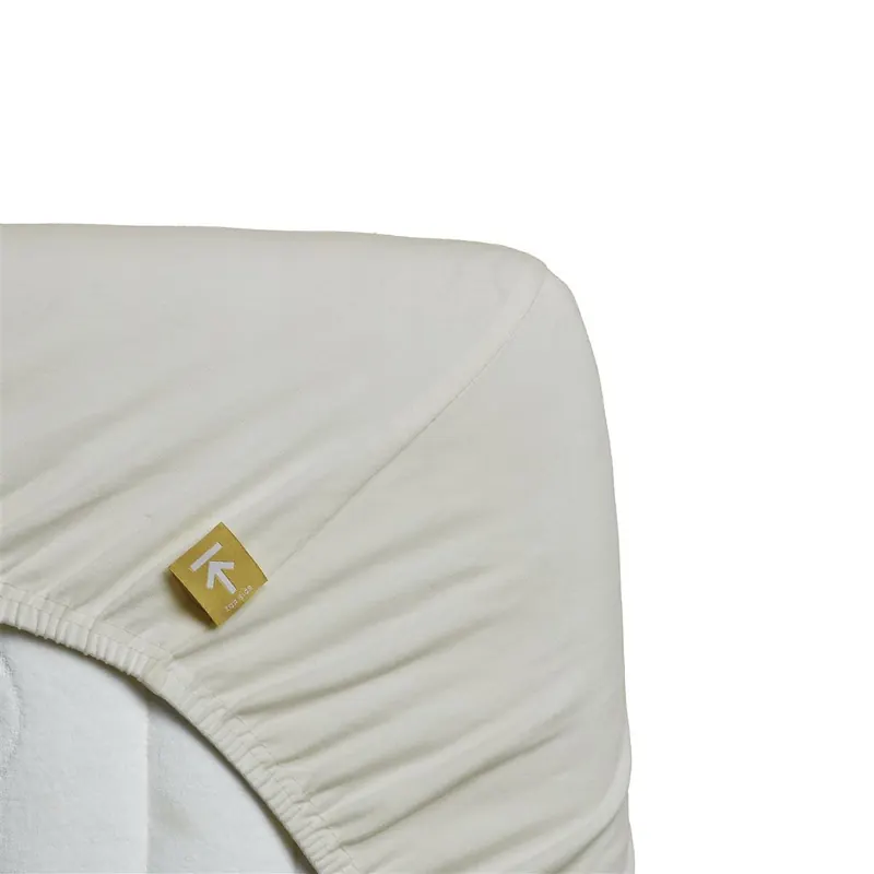 Beddinghouse Jersey Spannbettlaken Stretch HL_Off-white_UV_UV_100x200/220 /220 cm, Pocket pth: 40 cm 1 100 x 200 weiß