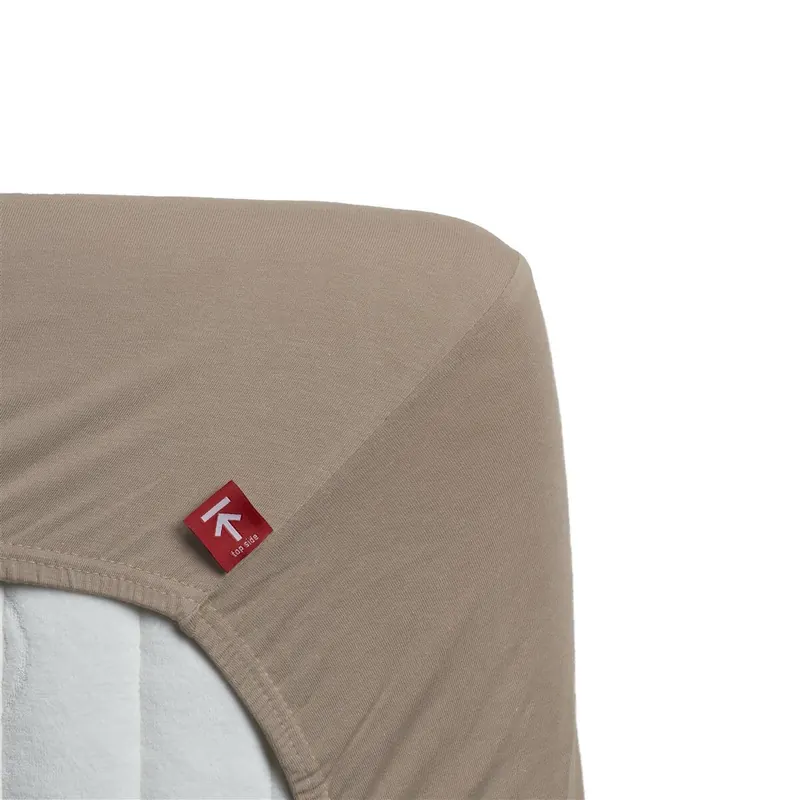 Beddinghouse Jersey Spannbettlaken Stretch HL_Taupe_UV_UV_160x200/220 /220 cm, Pocket pth: 40 cm 1 160 x 200 natur