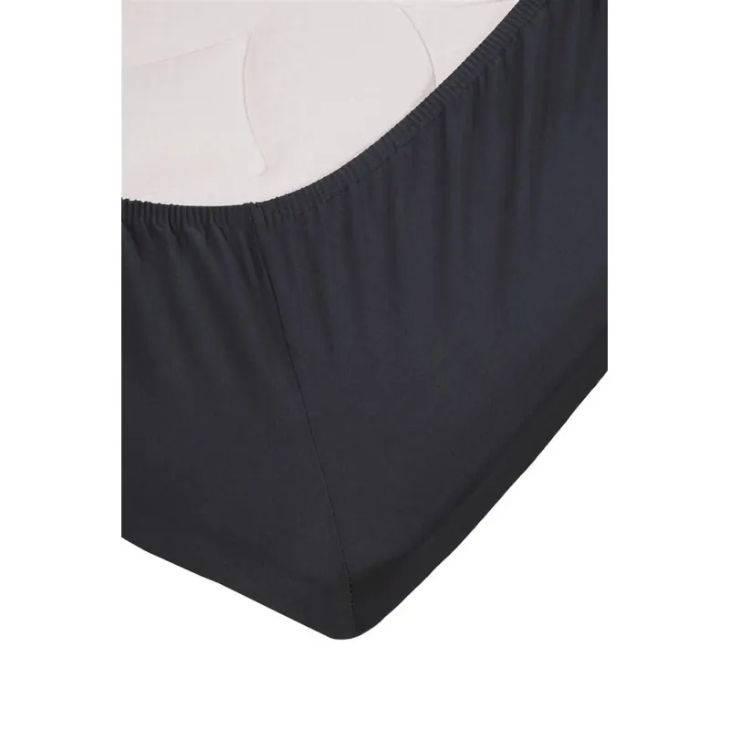 Beddinghouse Jersey Spannbettlaken Stretch TD_Indigo_UV_UV_160x200/220 /220 cm, Pocket pth: 25 cm 1 Topper- 160 x 200