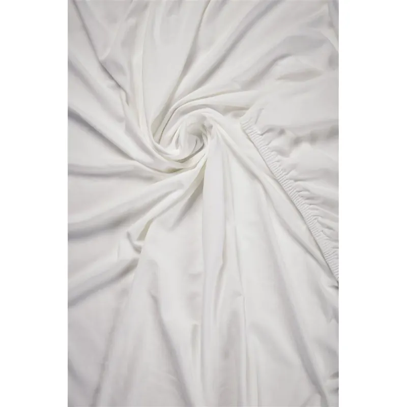 Beddinghouse Jersey Spannbettlaken TD_White_UV_UV_100x200/220 /220 cm, Pocket pth: 25 cm 1 Topper- 100 x 200 weiß