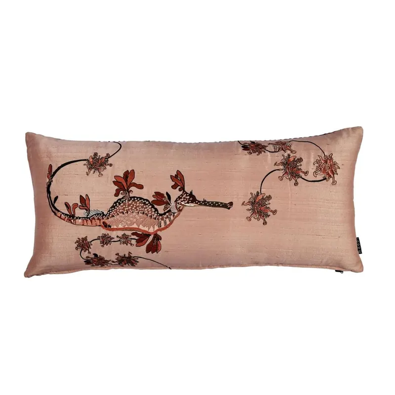 Beddinghouse Kissen ko Blooming Seadragon Cushion_Coral_UV_UV_40x90 / Inch 1 Zier 40x90 cm, 16x35 bunt