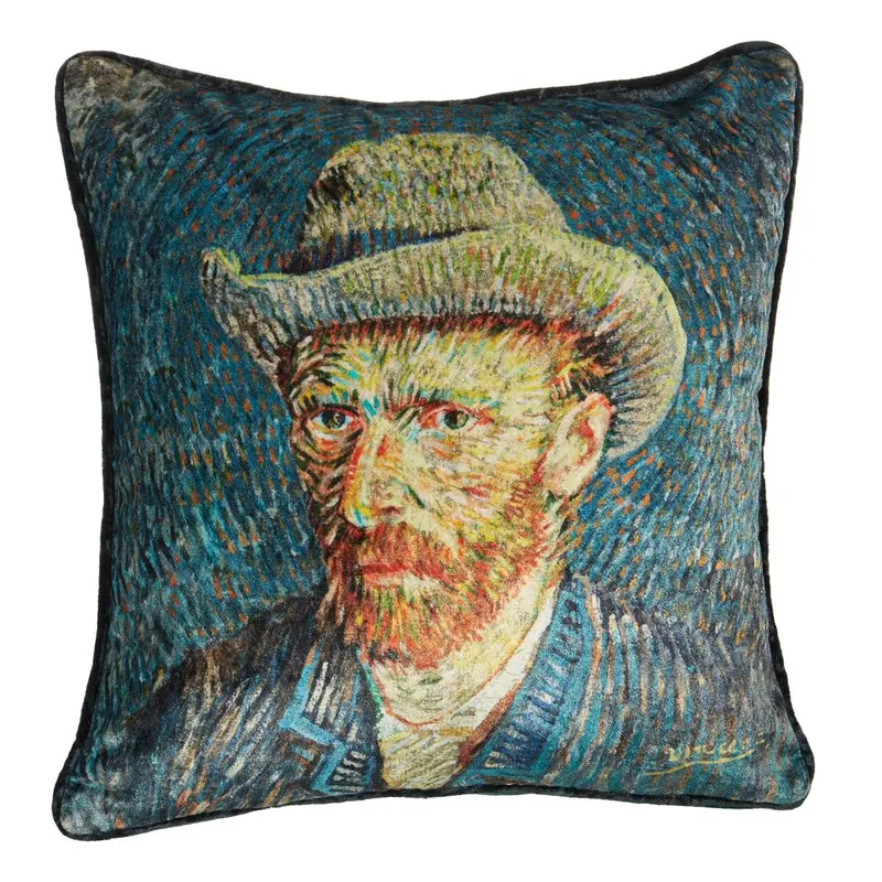 Beddinghouse Kissen ko Van 45 x 45 cm blau