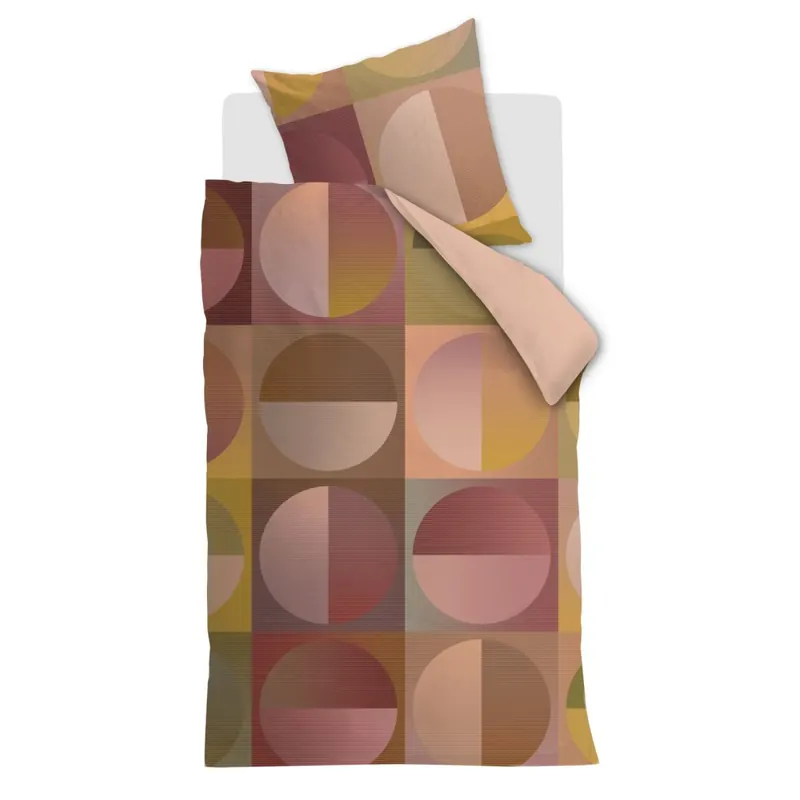 Beddinghouse Mako Satin Bettwäsche DD Broadway Multi 135 cm x 200 cm bunt