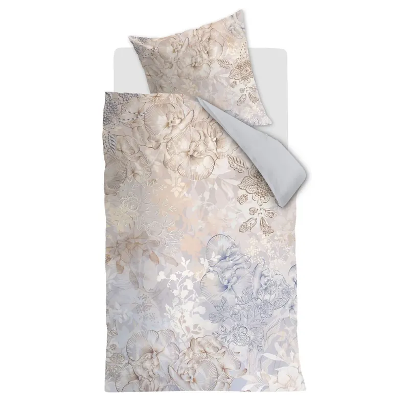 Beddinghouse Mako Satin Bettwäsche Profil Pastel Pastel 155 cm x 220 cm rosa