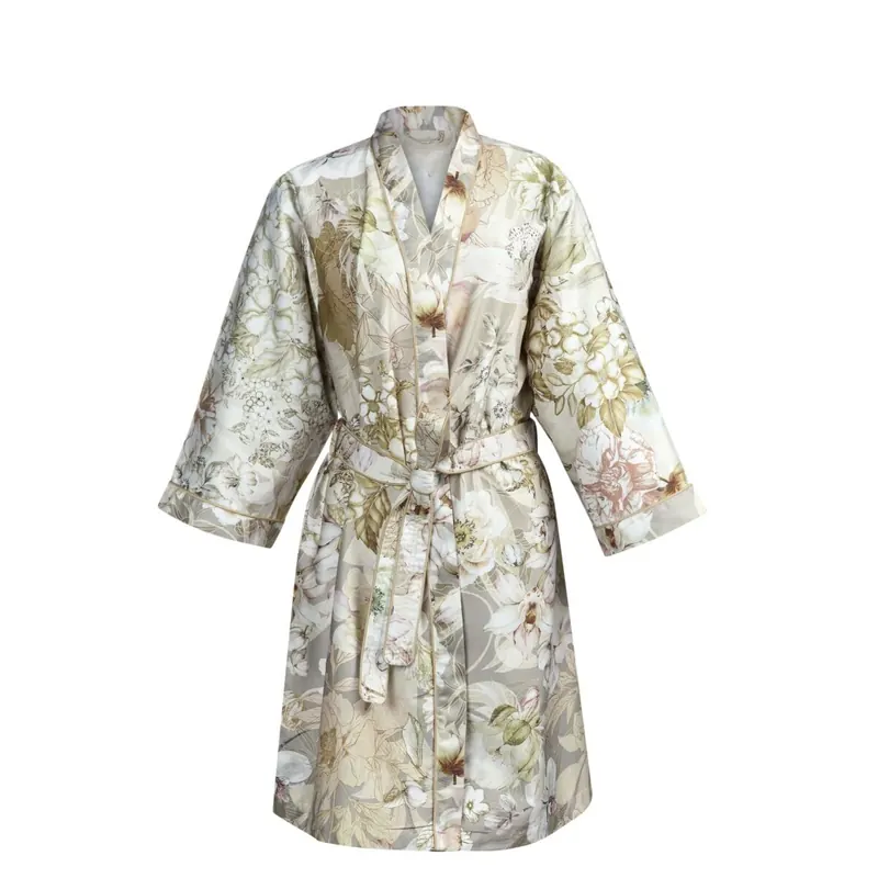 Beddinghouse Mako Satin Heimtextilie Ba mantel Existence Kimono al L/XL cm x cm natur