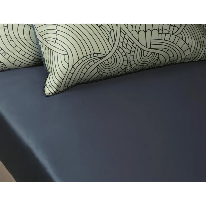 Beddinghouse Spannbettlaken Dodo Pavone Blue 90x200 blau