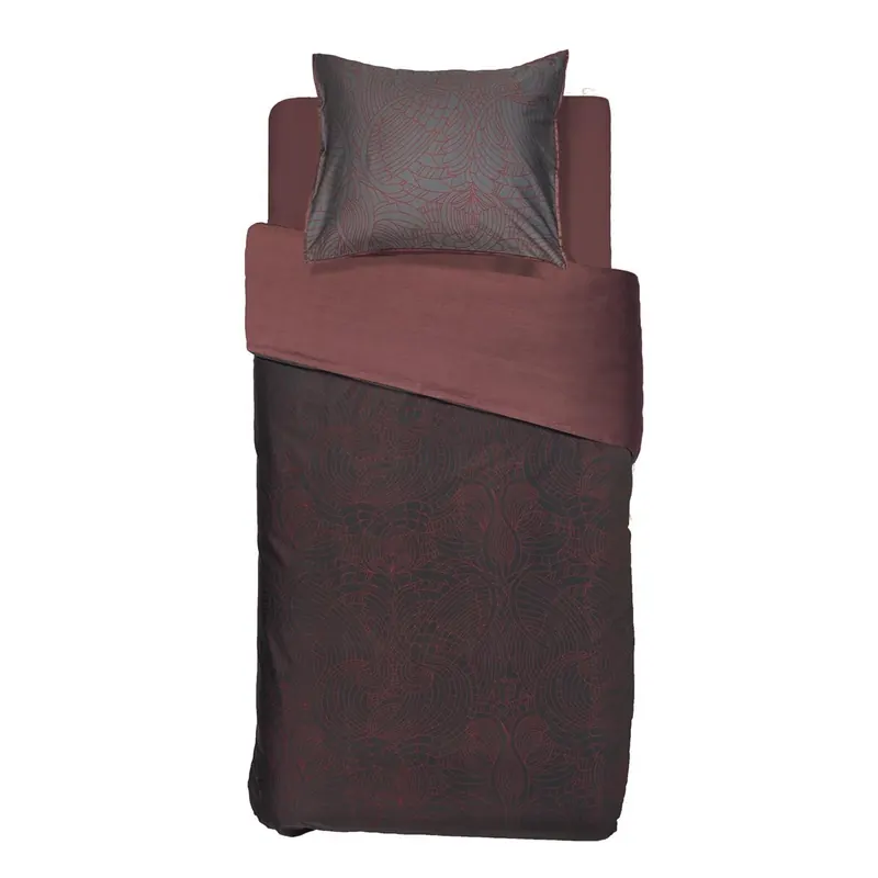 Beddinghouse Spannbettlaken Dodo Pavone Dark Red 90x200 rot