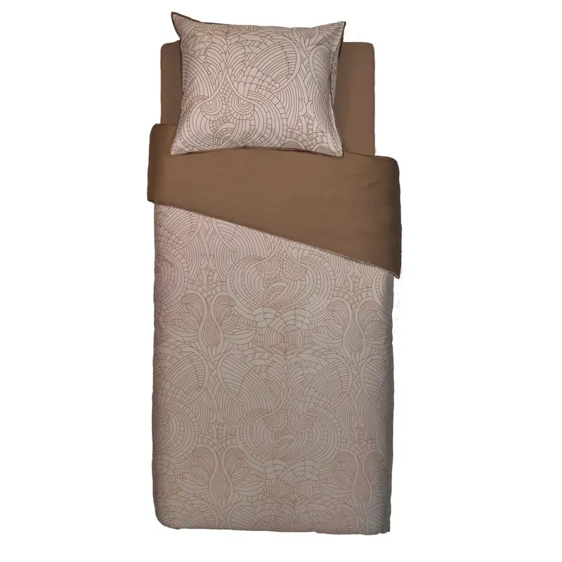 Beddinghouse Spannbettlaken Dodo Pavone Dark Sand 90x200 natur