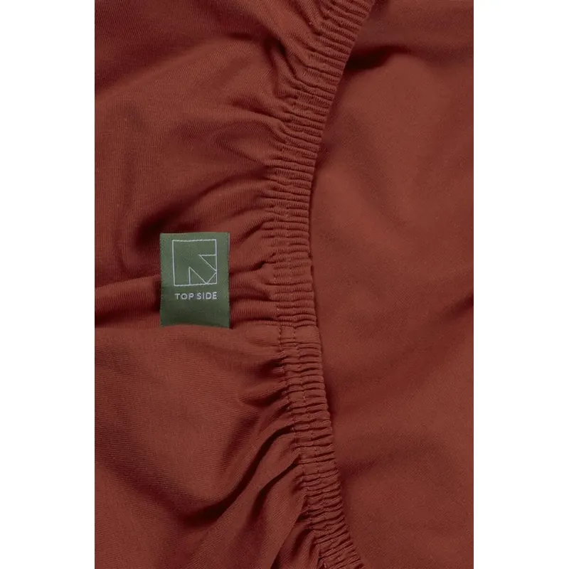 Beddinghouse Spannbettlaken Organic Lycra TD_Red_UV_UV_180x200/220 /220 cm Pocket pth: 25 cm 1 Topper- 180 x 200 rot