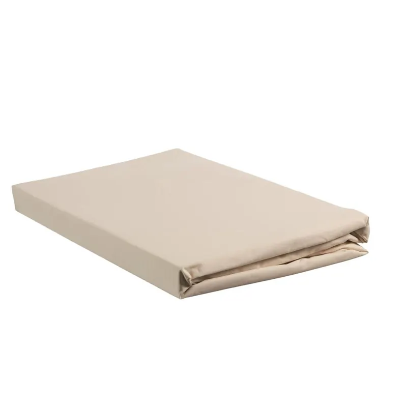 Beddinghouse Spannbettlaken Percale Cotton HL_ al_UV_UV_90x220 , Pocket pth: 40 cm 1 90 x 220 cm natur