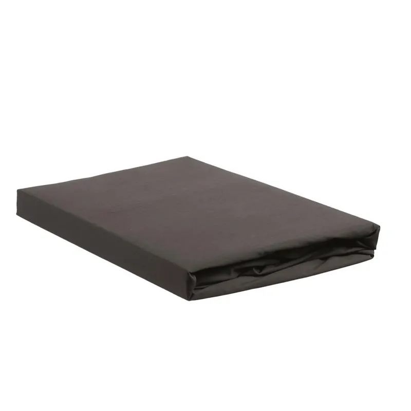 Beddinghouse Spannbettlaken Percale Cotton HL_Anthracite_UV_UV_80x200 , Pocket pth: 40 cm 1 80 x 200 cm grau