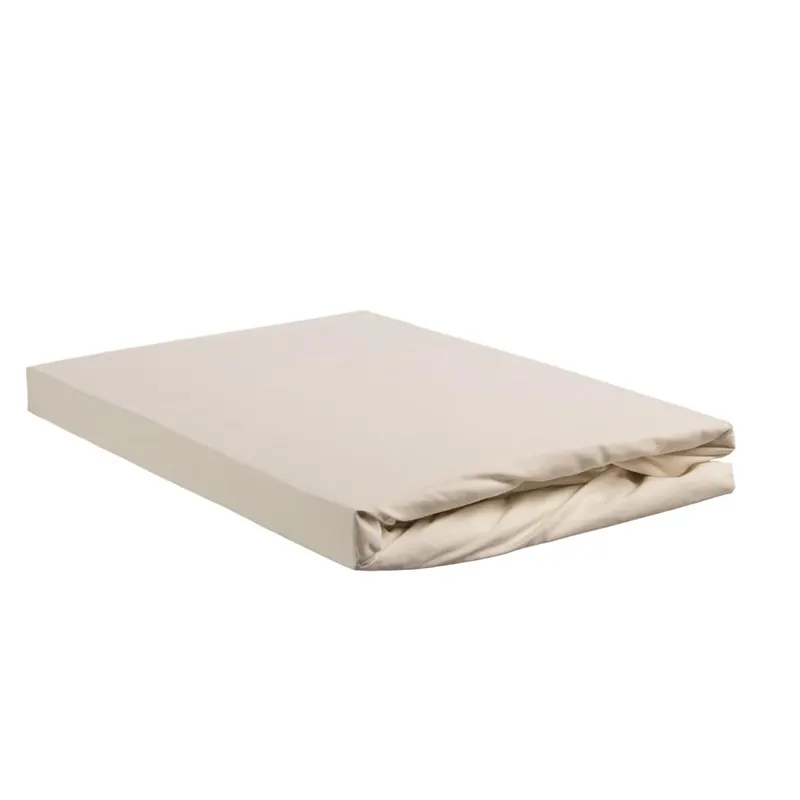 Beddinghouse Spannbettlaken Percale Cotton HL_Off-white_UV_UV_90x220 , Pocket pth: 40 cm 1 90 x 220 cm weiß