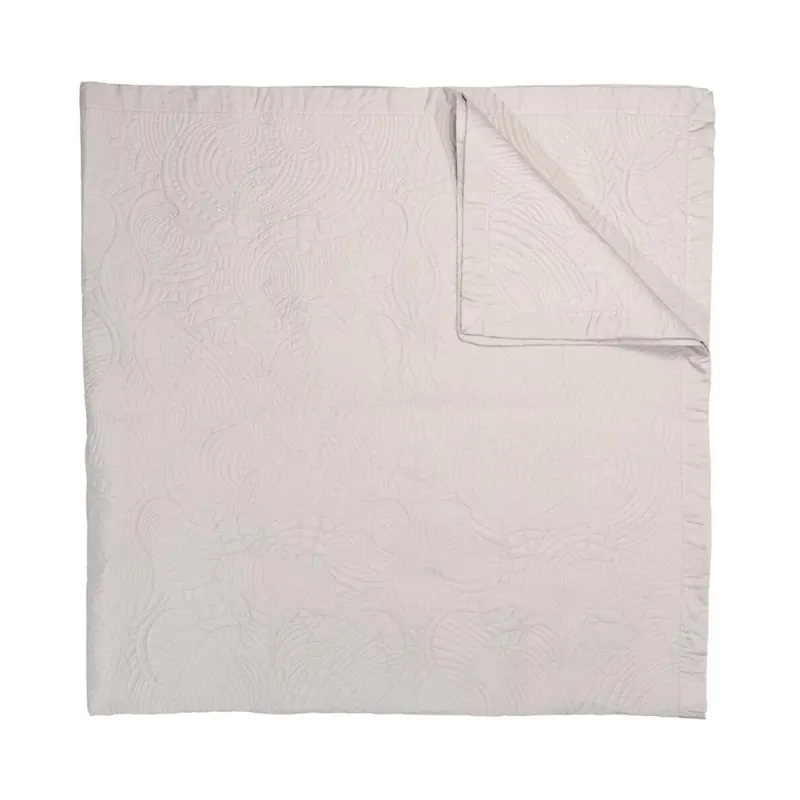 Beddinghouse Tagesdecke Dodo Pavone Bedspread_Ivory_UV_UV_260x260 / Inch 1 260x260 cm, 102x102