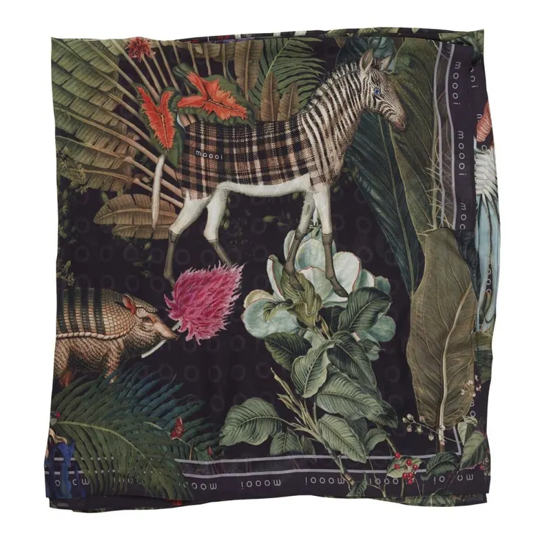 Beddinghouse Tagesdecke Menagerie XL Scarf_Raven_UV_UV_132x285 / Inch 1 accessoire 132x285 cm, 52x112