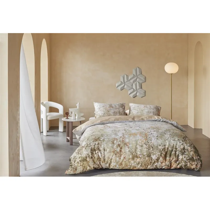 Beddinghouse x Fiep Amsterdam Bettwäsche Floresence al 155x220 natur